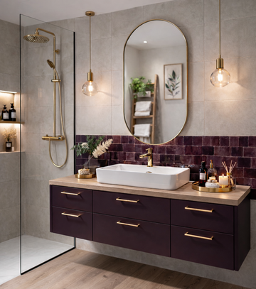 Maison neuve en Beaujolais : direction artistique & aménagement intérieur sur-mesure