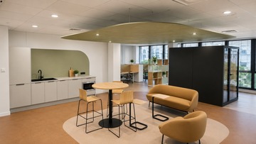 installation d'une cuisine d'entreprise chez TEC ADVANTAGE
