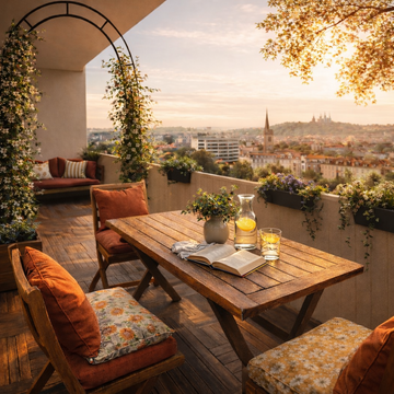 aménagement de balcon