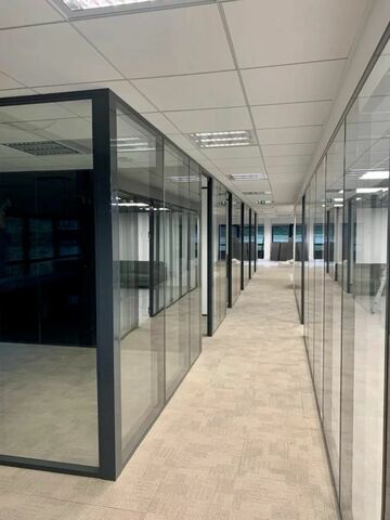 cloison vitree - agencement de bureaux Macon 2