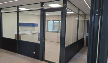 pose cloison chantier aerometal