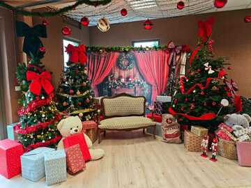 Décoration du Coin du Père Noël